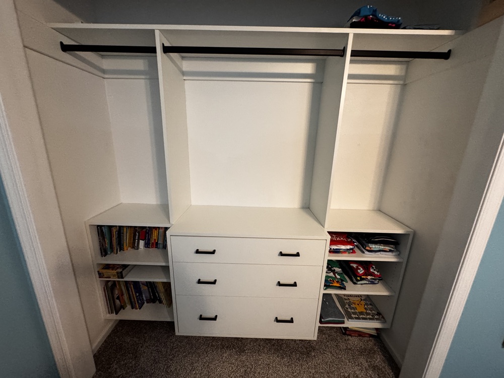 Custom closet installations in the poconos and lehigh valley